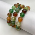 PEACOCK AGATE BRACELET - 10MM