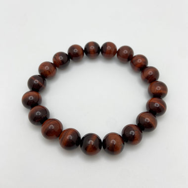 RED TIGER EYE BRACELET - 10MM