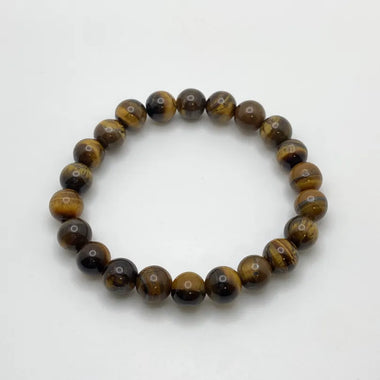 YELLOW TIGER EYE BRACELET - 8MM