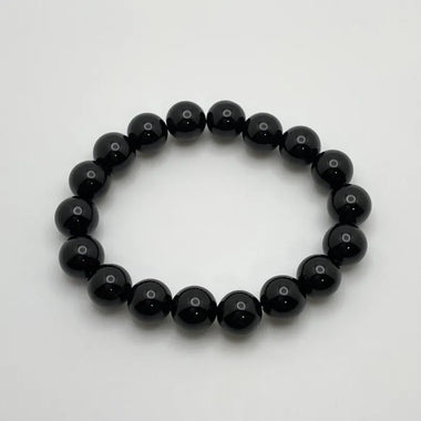 BLACK ONYX BRACELET - 10MM