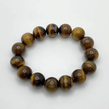 YELLOW TIGER EYE BRACELET - 14MM