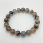 BOTSWANA AGATE BRACELET - 10MM