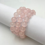 ROSE QUARTZ BRACELET - 10MM